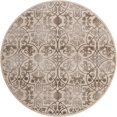 thumbnail image 1 of Unique Loom 3158920 7 ft. 10 in. x 7 ft. 10 in. Washington Rushmore Round Rug, Tan, 1 of 1