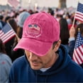 thumbnail image 2 of 250 Anniversary USA Hat 250th Anniversary Usa Flag Vintage Washed Hat Print Distressed Baseball Cap Patriotic Dad Hat Adjustable Lag Letter Print Hats Embroidered Merchandise For Women And Men, 2 of 6