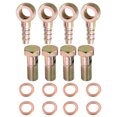 thumbnail image 1 of 4 Juegos Coche Banjo para para MANguera Espiga Perno Montajes Metal con 10mm Arandelas, 1 of 6