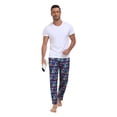 thumbnail image 2 of MoFiz Men's Christmas Gifts Santa Claus Graphic Printed Pajama Pants Sleepwear 3-Pack, 2 of 4