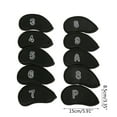 thumbnail image 5 of Yokua 10Pcs Mesh Golf Iron Head Cover Golf Club Headcover with Number Fit Most Brand, 5 of 20