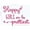 Hot Pink, variant on Happy Prettiest Wall Art Vinyl Decals Girls Room Decor Quotes, 23x17-Inch Purple