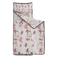 thumbnail image 2 of Pink Halloween Ghosts Toddler Nap Mats for Kids Preschool,50"x20" Sleeping Mat Bag or Kids,Toddler Sleeping Bag,Toddler Nap Mat or Daycare, 2 of 6
