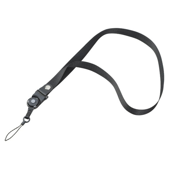 Yokua Solid Color Striped Two-in-one Detachable Rotating Halter Lanyard 19inch