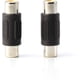 thumbnail image 2 of Sophisticated RCA Female to Female Coupler, Gold Plated Connectors for Superior Quality, Compact Design & Space Saving Grip Treads, Premium RCA Adapter for Seamless Audio Video Connections, 4-Pack, 2 of 5