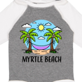 thumbnail image 4 of Inktastic Summer Vacation in Myrtle Beach Boys or Girls Long Sleeve Baby Bodysuit, 4 of 5