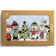 DaySpring - Peanuts Christmas Joy! - The Wonder of Christmas - 50 Bulk Christmas Boxed Cards & Envelopes, NLT