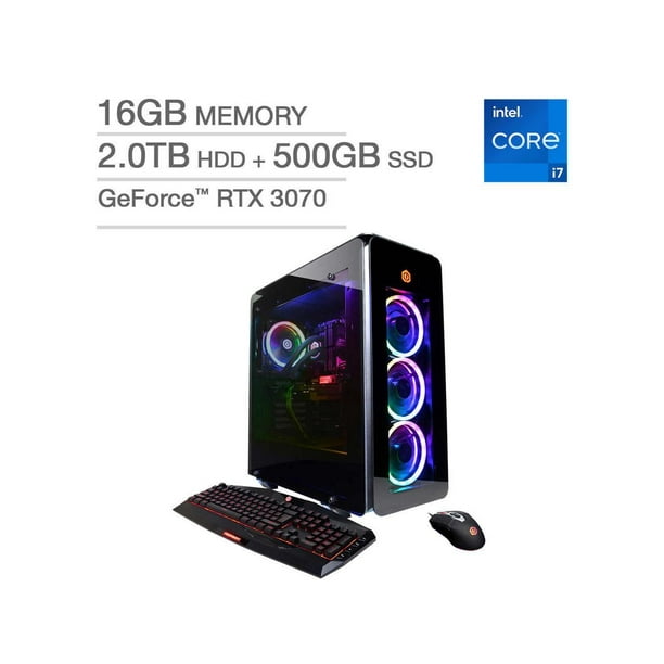 Cyberpowerpc Xtreme Gaming Desktop 11th Gen Intel Core I7 f Geforce Rtx 3070 Black Slc9400c Pc Computer 2tb Hdd 500gb Ssd Walmart Com