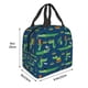 thumbnail image 3 of Fotbe Little Pirate Crocodile Bolsa Térmica con Estampado y Forro de Aluminio Grueso Bolsa de Almuerzo con Bolsillo Frontal para Hombres y Mujeres, Ideal para Trabajo, Escuela, 3 of 8