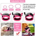 thumbnail image 4 of Minzimin Dog Muzzle Anti Biting Barking and Chewing with Comfortable Mesh Soft Fabric and Adjustable Strap, Suitable for Small, Medium and Large Dogs, 4 of 8
