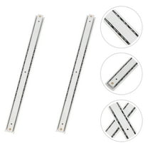 HEMOTON 1 Pair 200mm Side Mount Drawer Rails Push To Open Slides