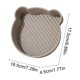 thumbnail image 3 of Bandeja de Silicona para Hornear | Bandeja de Silicona Antiadherente Resistente a Altas Temperaturas para Horno, Microondas y Freidora de Aire | 18,5 X 17,5 X 4,6 Cm, Resistente Al Calor, con Asas, p, 3 of 6