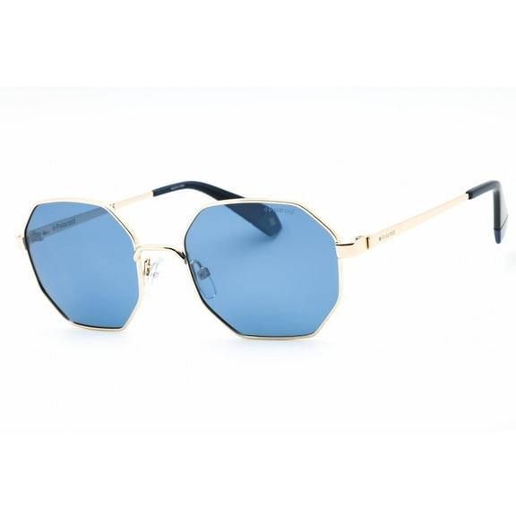 Polaroid Core PLD 6067/S 0LKS XN Unisex Gold Blue Frame Sunglasses