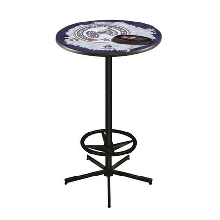 42 in. Columbus Blue Jackets Pub Table with 36 in. Top,