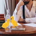 thumbnail image 3 of 2pcs Yellow Duck DIY Mini Miniature Fairy Garden Decor Craft Mini Adornment Accessory, 3 of 7