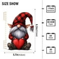 thumbnail image 3 of Red Gnome Heart Ring Binder Notebook Journey Note Diary College Ruled Spiral Notebook Study Loose Leaf Paper A5 60 Pages, 3 of 8