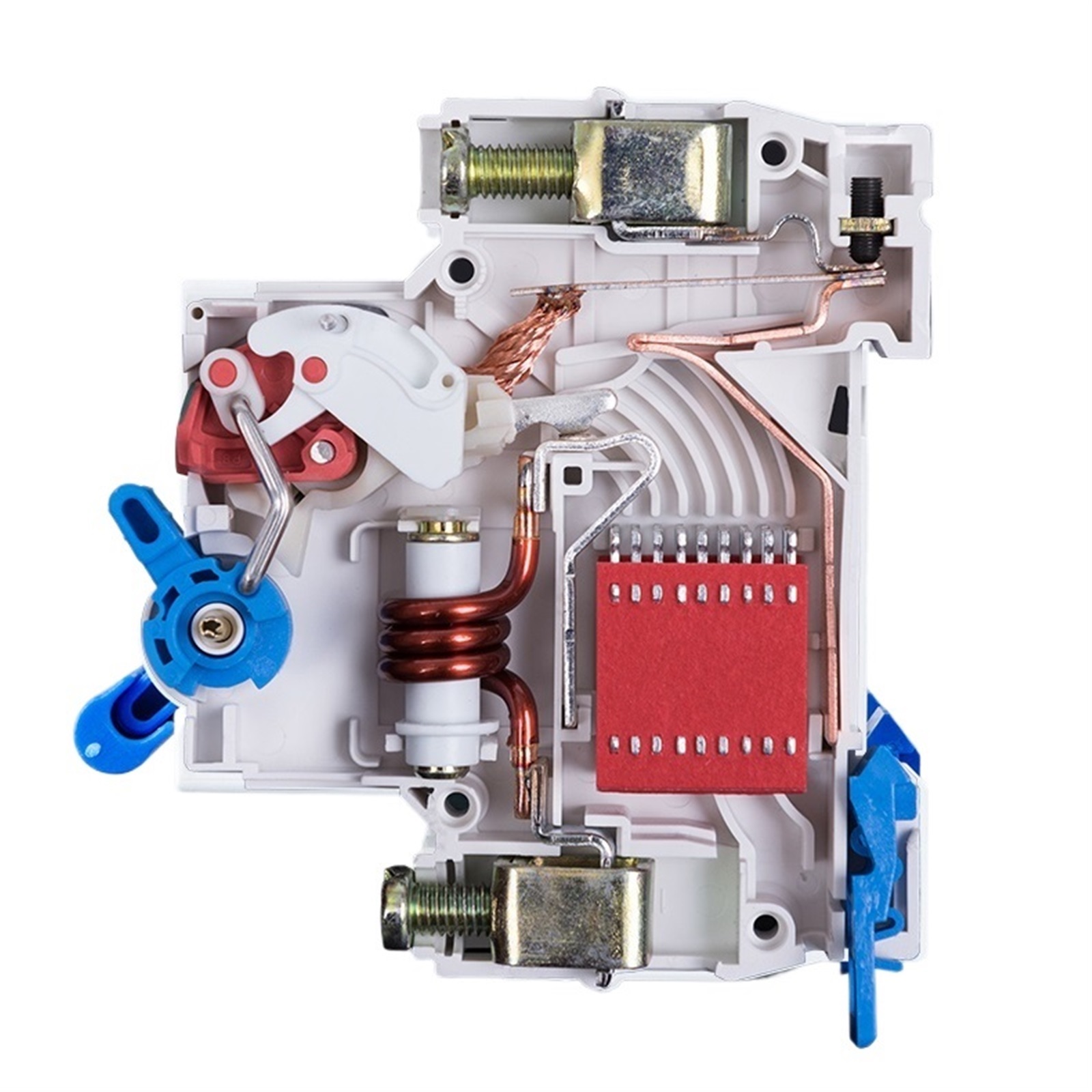 1pcs MCB NXB-63 1P 2P 3P 4P AC 230/400V 1A-125A Circuit Breaker DIN Rail Mounting Miniature Household Air Switch