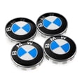 thumbnail image 1 of 4st Embouts Centraux Auto BMW 68MM FLG Embouts Centraux Badge de Roue, 1 of 5
