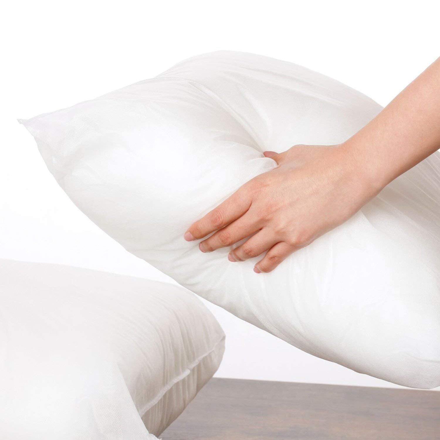 4 piece 22"x22" - Phantoscope Decorative Pillow Inserts 22” x 22” 100% Polyester Decorative Pillow Inserts (4 Count)