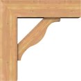 thumbnail image 3 of Ekena Millwork 7 1/2"W x 26"D x 26"H Funston Block Smooth Bracket w/ Offset Brace, Western Red Cedar, 3 of 25
