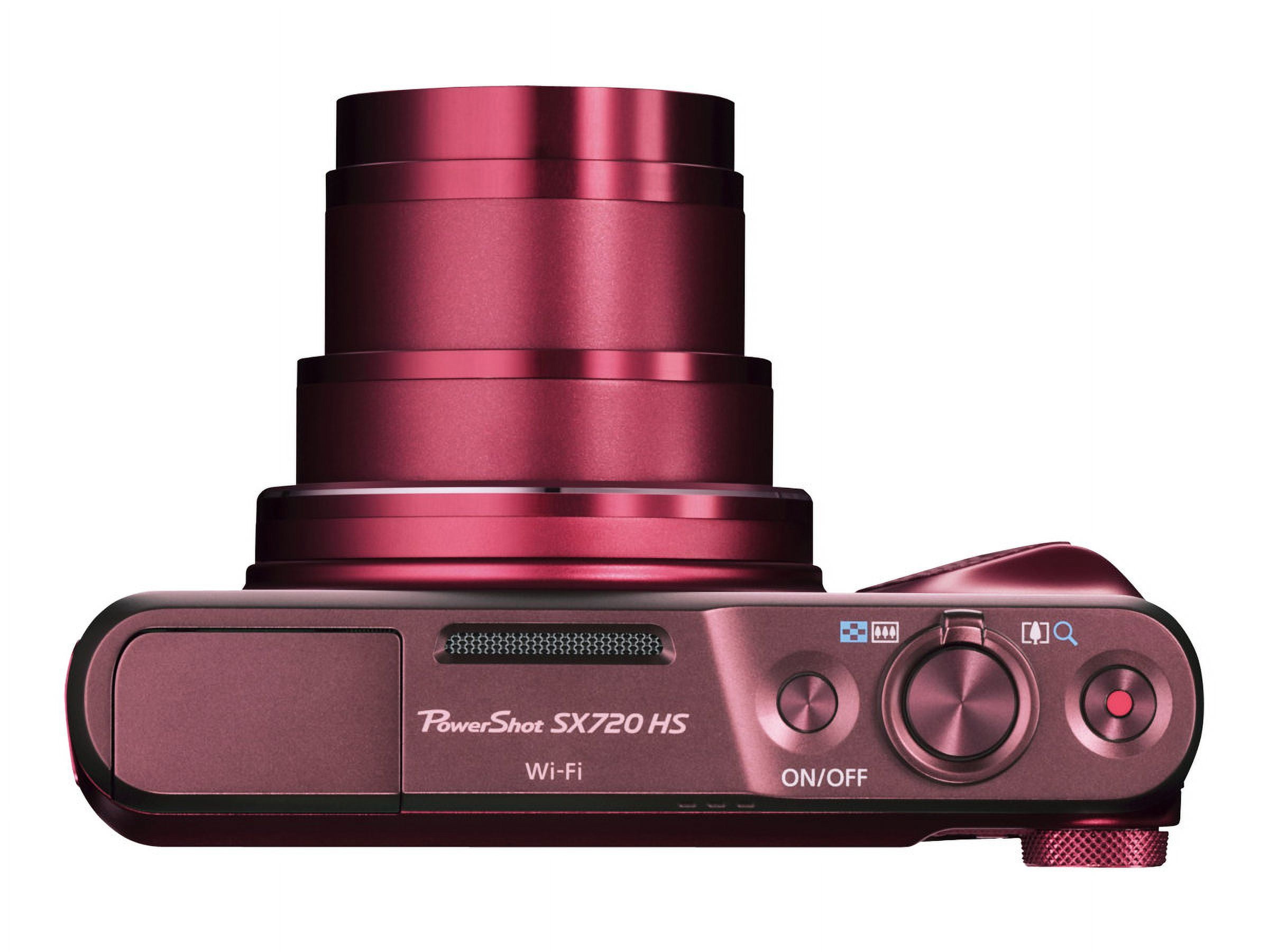Canon PowerShot SX720 HS レッド#84 Digital Camera Canon PowerShot SX720 HS Red 20.3MP 40x Wi-Fi