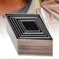 thumbnail image 3 of 7Pcs 20-50mm Leather Diamond Shape Cutting Mold Die For Leather Cutter Leather Crafts, 3 of 4