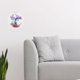 thumbnail image 4 of MERRYHAPY Acuario Colgante De Acrílico Transparente Para Pared Con Moderno Y Material Resistente, 4 of 6
