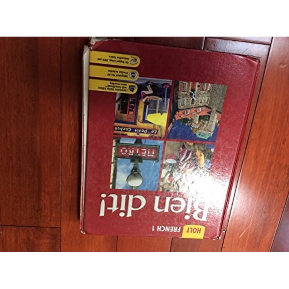 Pre-Owned Bien Dit!: Student Edition Level 1 2008 (Hardcover) 0030398886 9780030398889