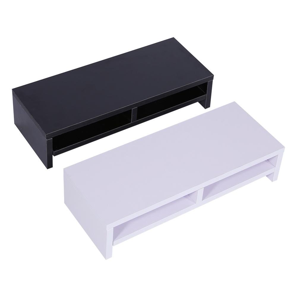 Computer Monitor Stand TV Shelf Risers 19.7 inch 2 Tiers Monitor Stand