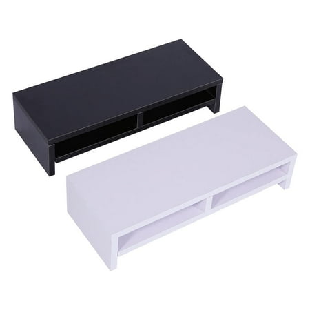 Computer Monitor Stand TV Shelf Risers 19.7 inch 2 Tiers Monitor Stand Save