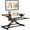 Special Walnut, variant on FLEXISPOT Height Adjustable Standing Desk Converter, 28" Bamboo Desktop Riser with U-Shaped Design & Spacious Keyboard Tray for Home Office Sit-Stand Workstation