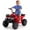 Red, variant on Costway Kids Ride On Electric ATV 6V 4-Wheeler Quad Car with One-Button Start Tread Tires Red