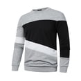 thumbnail image 1 of Gibobby Sudaderas hombre Sudadera de Forro Polar con Cuello Redondo Sudadera para Hombre(Gris,XG), 1 of 5