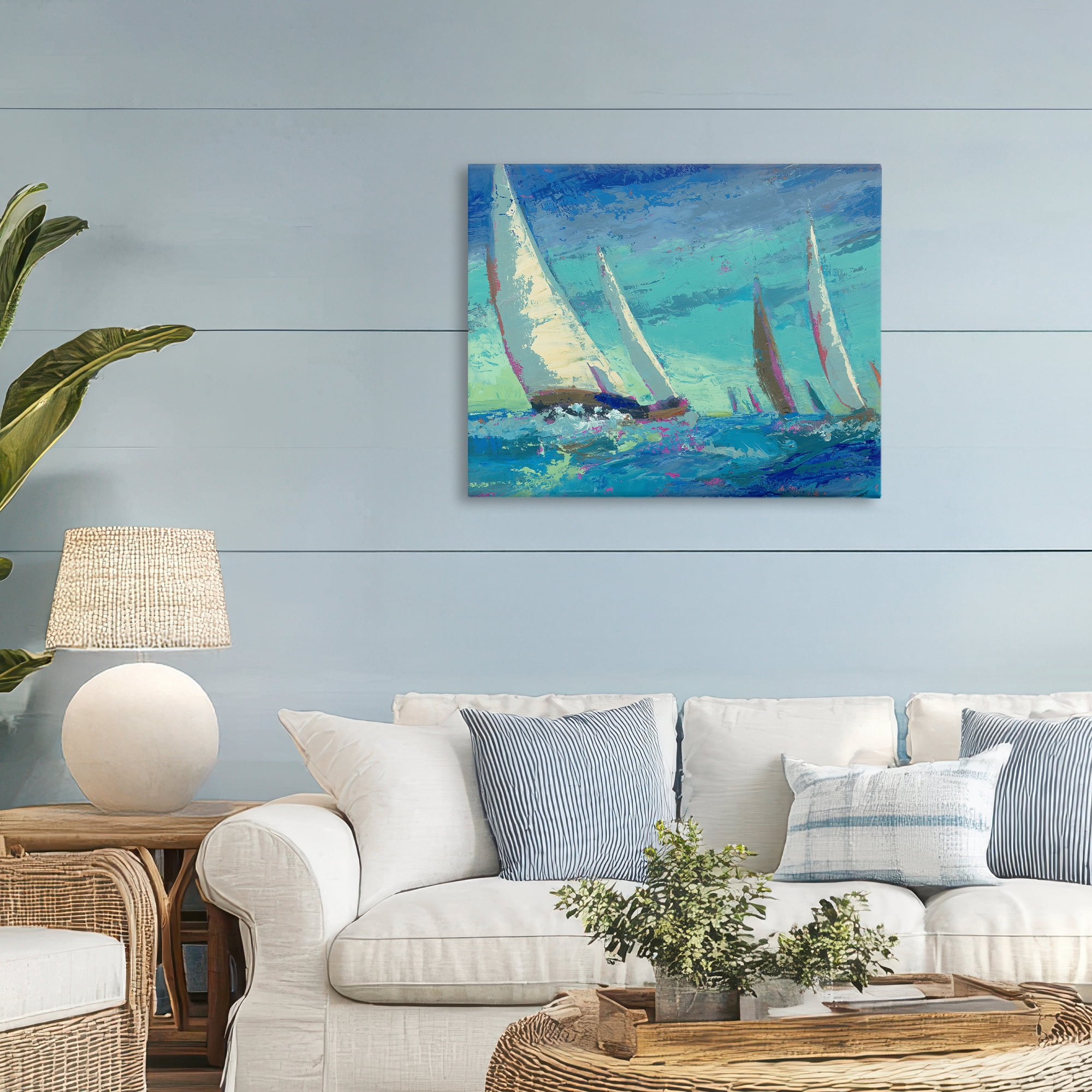 Stupell Industries Abstract Expression Regatta Canvas Wall Art, design by Beth A. Forst
