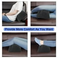 thumbnail image 2 of Foot Rest Comfort Soft Footrest Ottoman Under Desk Foot Stool Pillow for Home Office Travel, 2 of 10