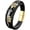 Yellow, variant on Cross Leather Bracelet For Men Multilayer Braided Memorial Wristband Bangle Stainless Steel Buckle Religious Activities Holiday Gifts