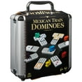 thumbnail image 5 of Mexican Train Domino Set With Aluminum Carry Case, for Families and Kids Ages 8 and up, 5 of 5