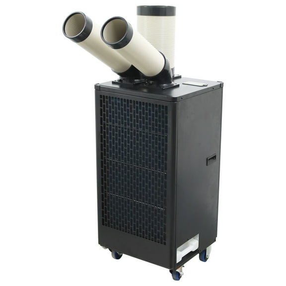 Industrial Portable Air Conditioner 550m³/h Spot Air Cooler 5L Tank with Two Outlet Tubes