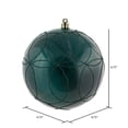 thumbnail image 7 of Vickerman 4.75" Sea Blue Candy Ornament with Circle Glitter Pattern, 4 per Bag, 7 of 7