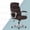 Walnut Brown, variant on Click365 Adult Polyurathane High Back Indoor Commercial Ergonomic Office Chairs All Tools for Easy Assembly, Brown