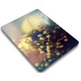 thumbnail image 1 of KSK KAISHEK Hard Case Cover Compatible 2012 - 2015 Release Old MacBook Pro 15 inchs with No Touch No CD-ROM + Black Keyboard Cover Model: A1398 Flower 0589, 1 of 5
