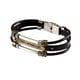 thumbnail image 5 of Pulsera de cuero para hombre, Día del Padre, Pulsera de cuero marrón con joyería Estilo A, 5 of 9