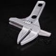 thumbnail image 3 of Llave inglesa ajustable, llave inglesa de gran apertura de vástago corto para baño, herramienta manual para reparar tuercas, herramientas para reparar tuberías de fontanería, 3 of 5