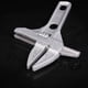 thumbnail image 3 of Llave inglesa ajustable, llave inglesa de gran apertura de vástago corto para baño, herramienta manual para reparar tuercas, herramientas para reparar tuberías de fontanería, 3 of 5
