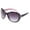 Black Pink, variant on Large Plastic Frame Sparkle Tow Tone Fashion Sunglasses for Women