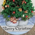 thumbnail image 3 of XMXY Halloween Christmas Tree Skirt, Merry Christmas Penguin Holiday Party Indoor Decorations Ornaments, 48" Inch, 3 of 9