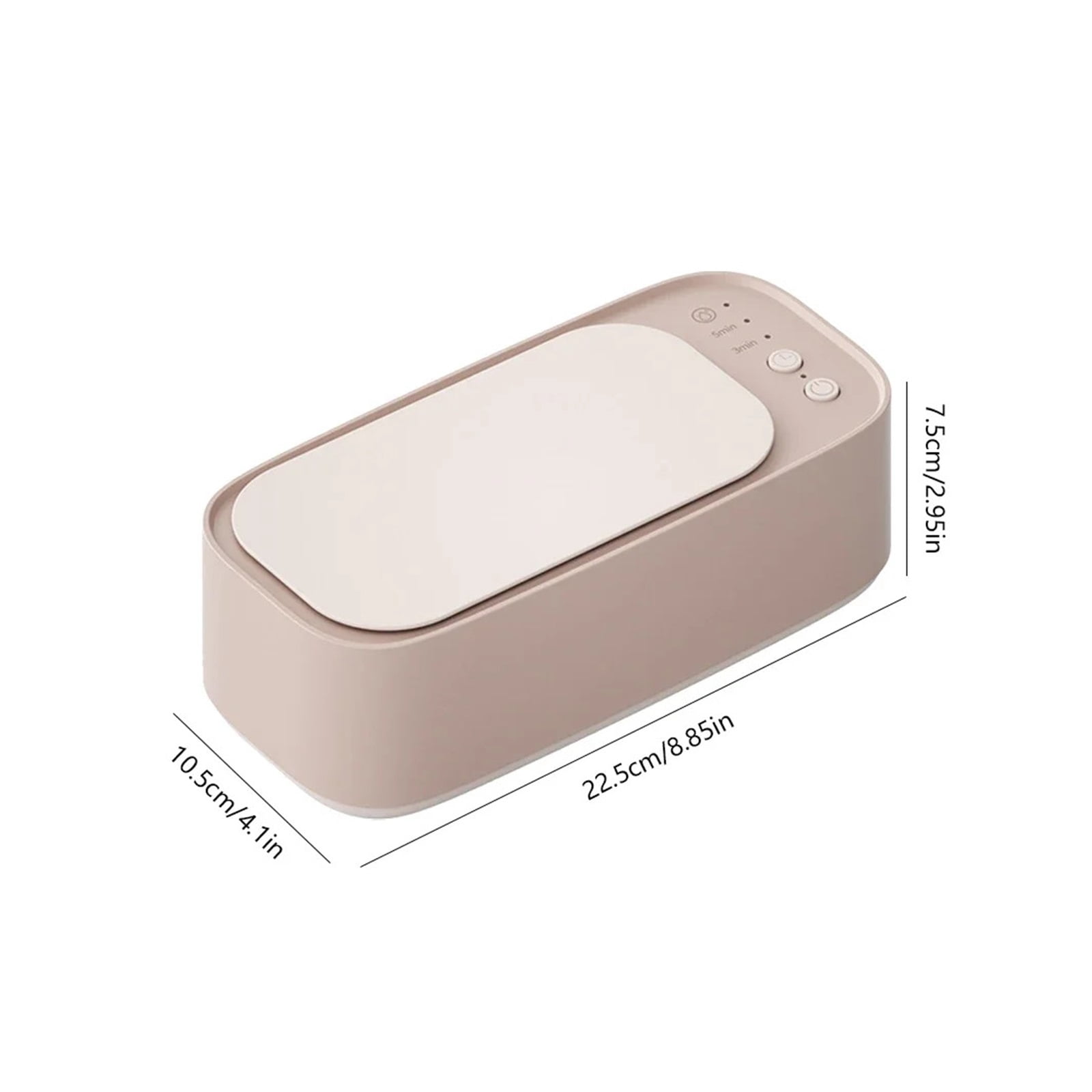 Ultrasonic 360 Degree Cleaning Machine 45KHZ Jewelry Eyeglasses Watches Cleaner Timing for Jewelry