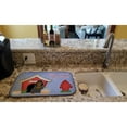 thumbnail image 2 of Dog House Collection Cocker Spaniel Black Tan Dish Drying Mat, 2 of 4