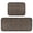 Ancient Art Shapes, variant on 2-Piece Kitchen Mat Set Non Slip Washable Floor Mats Decorative Rugs for Kitchen Sink Laundry Pink Glitter Cheetah Print