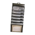 thumbnail image 2 of Organizador de archivos de pared expandible, almacenamiento multicapa, plegable, portátil, ahorra espacio, carpeta de archivos de 6 bolsillos para negro, 2 of 8